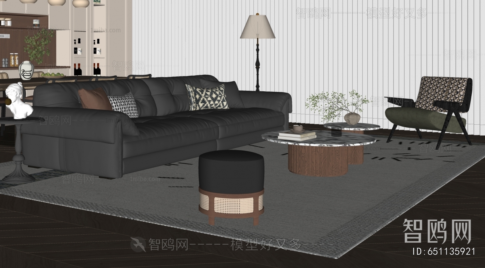 French Style Sofa Combination