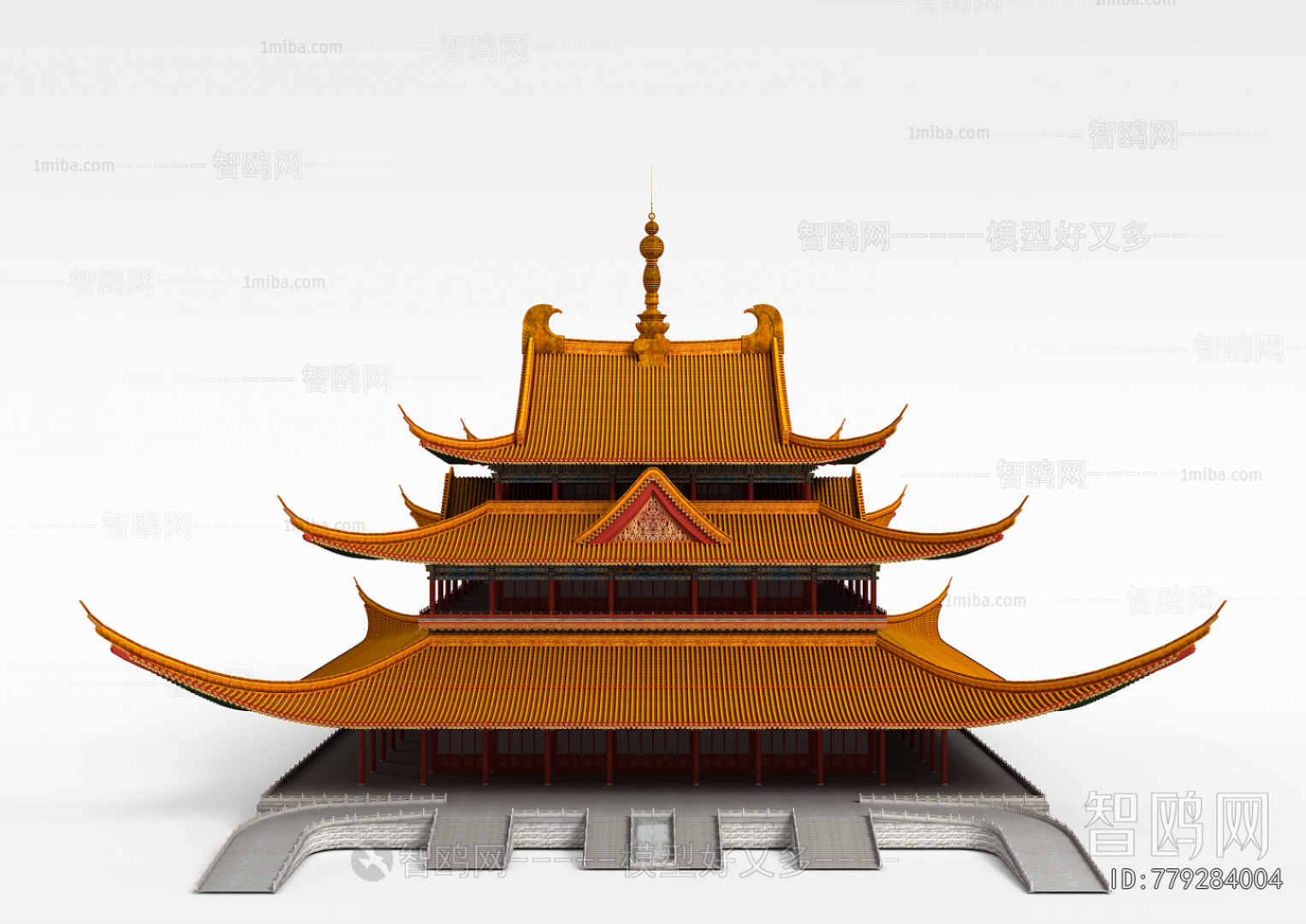 Chinese Style Ancient Architectural Buildings