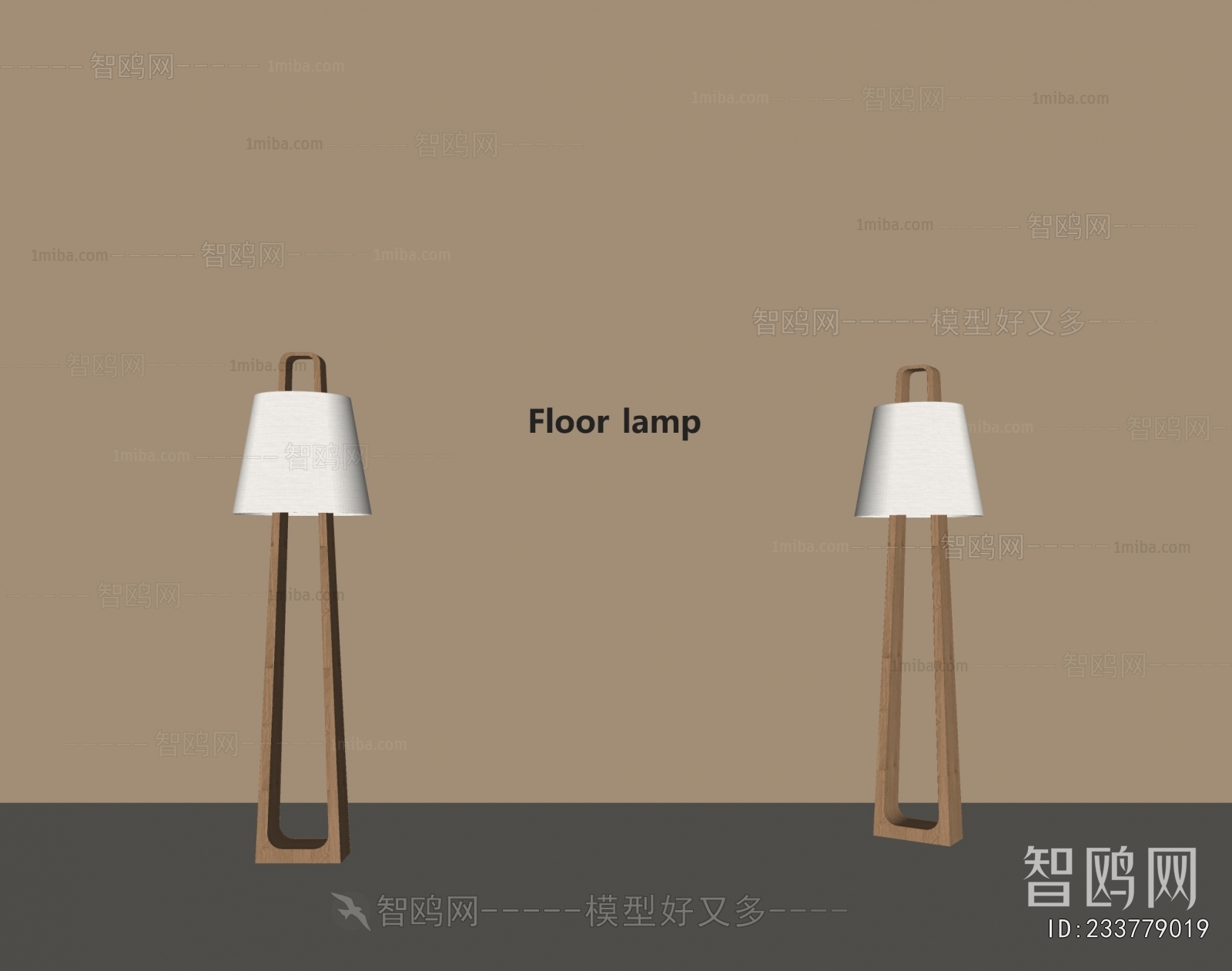 New Chinese Style Floor Lamp