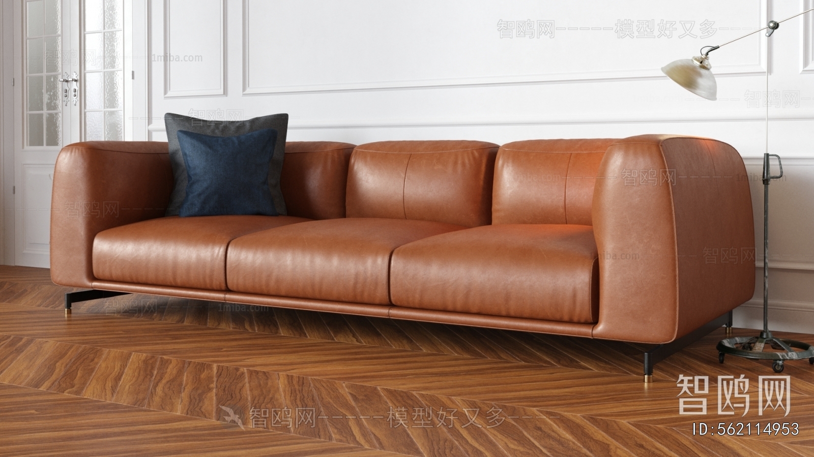 Modern Three-seat Sofa