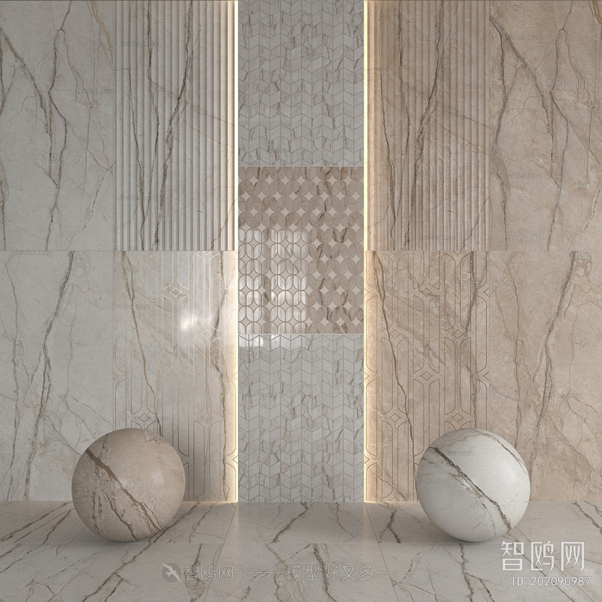 Modern Wall/floor/ceiling