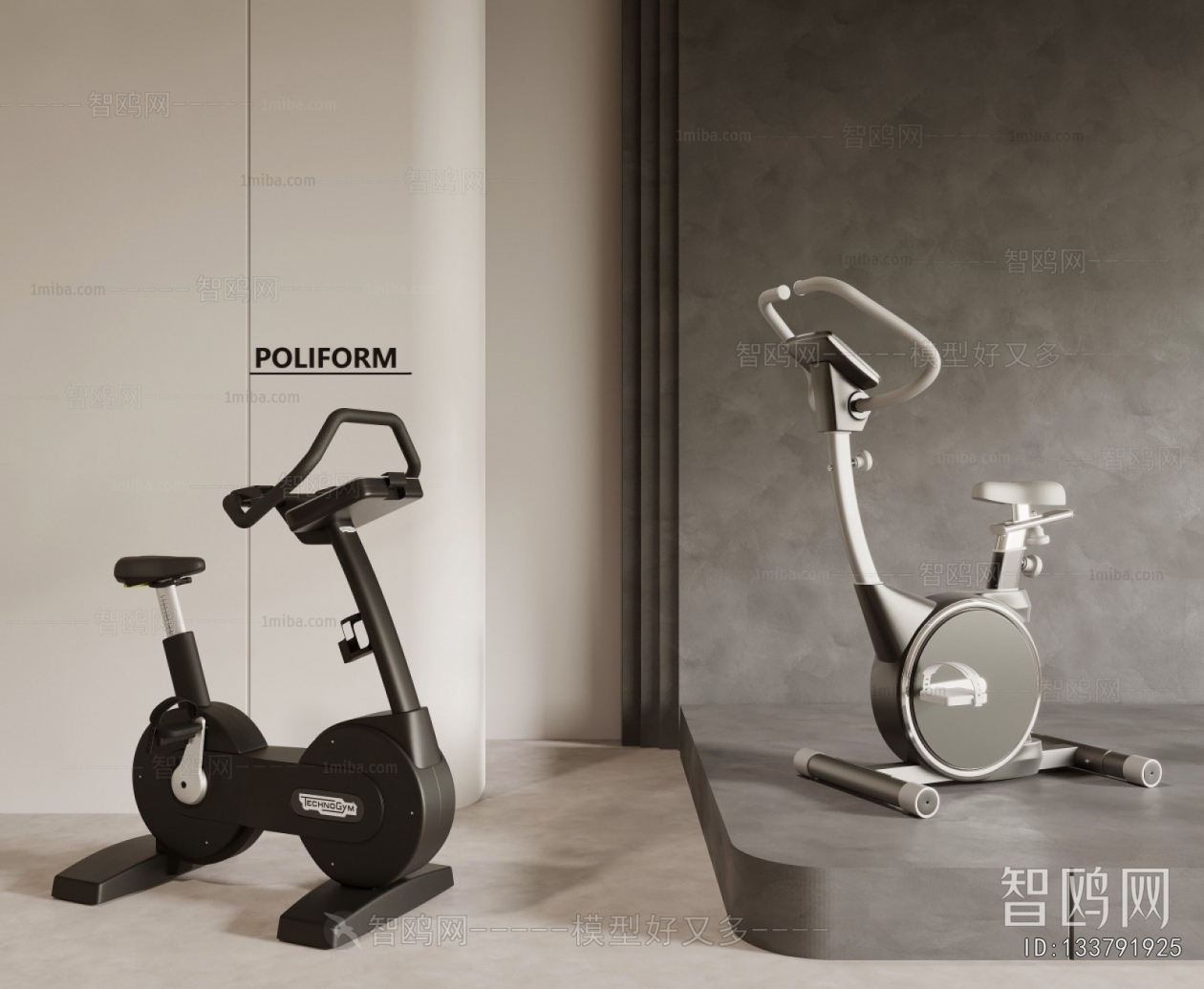 Modern Fitness Equipment