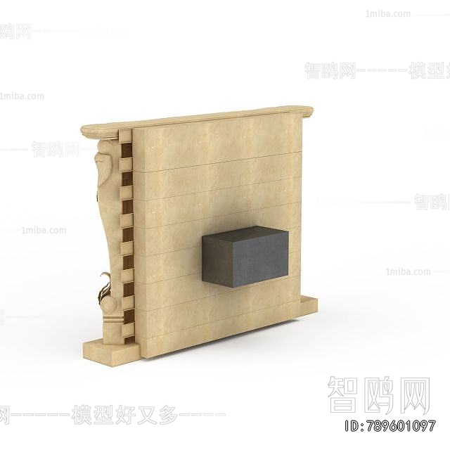 European Style Fireplace