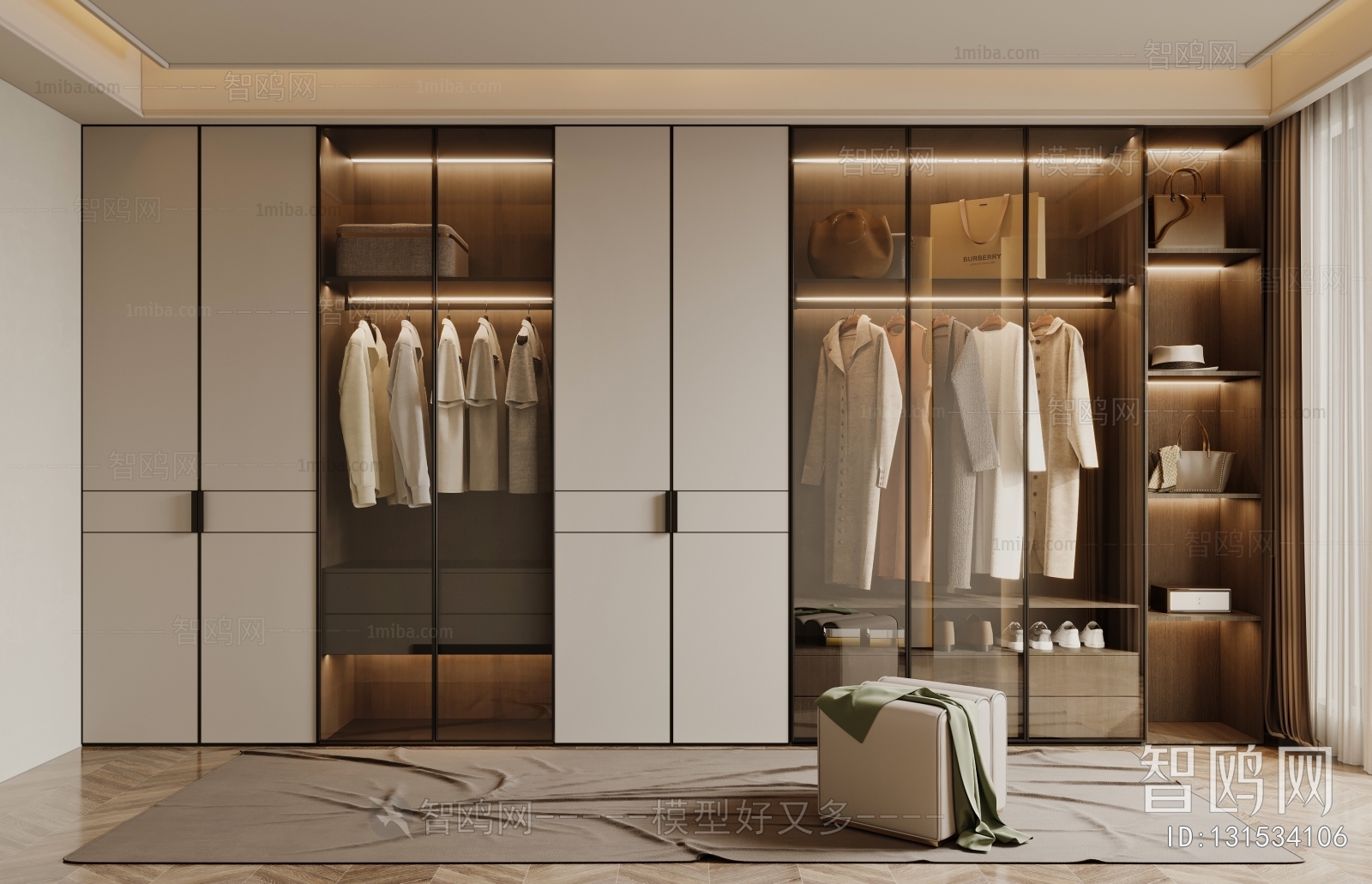 Modern The Wardrobe
