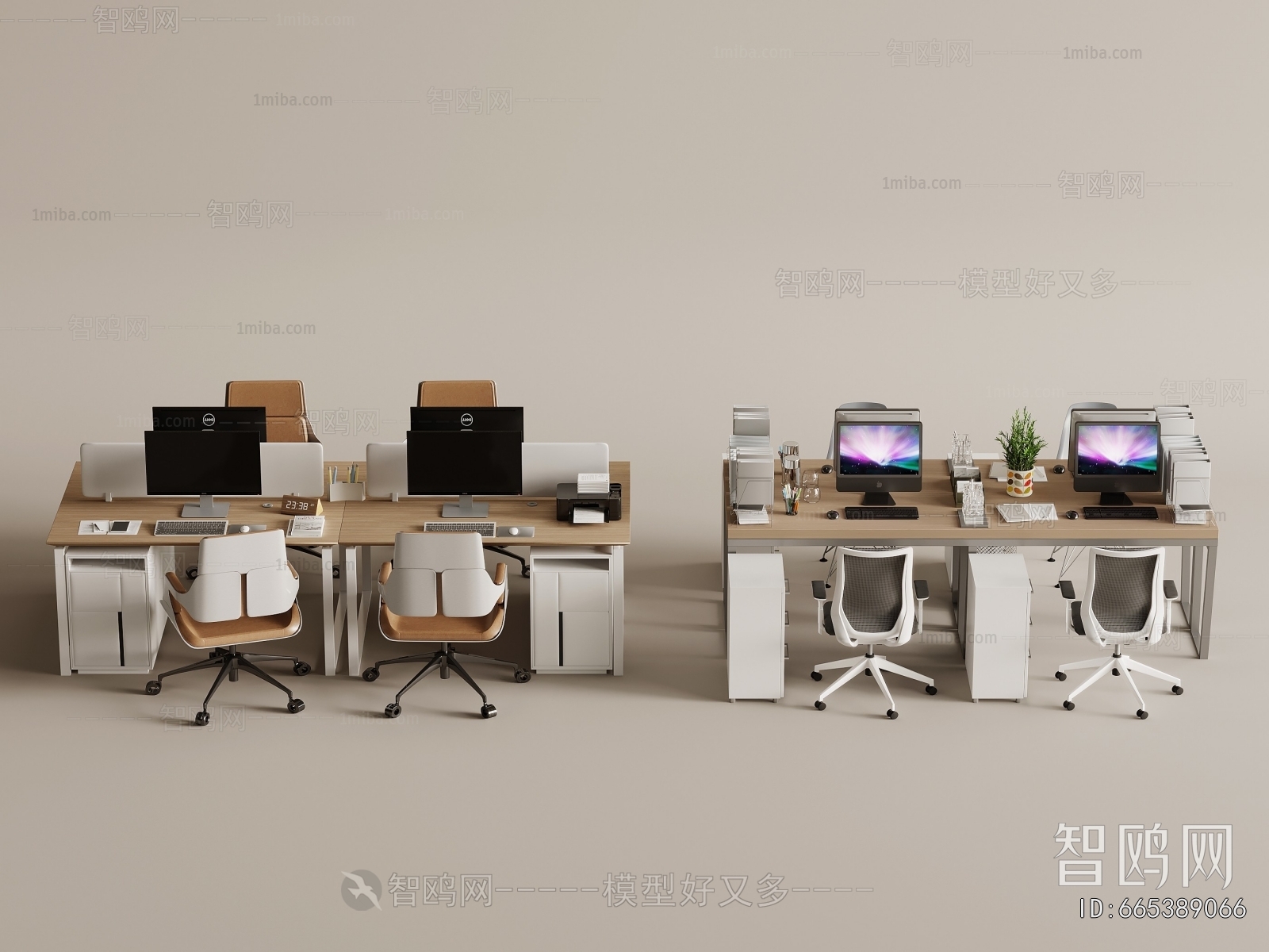 Modern Office Desk And Chair