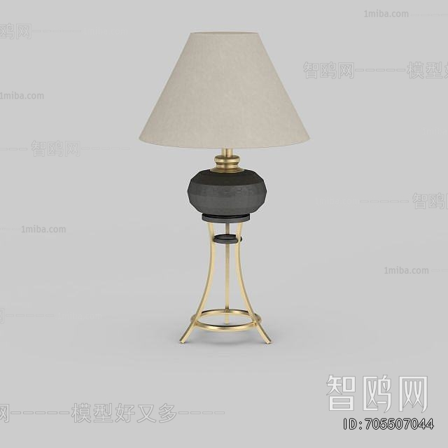Simple European Style Table Lamp