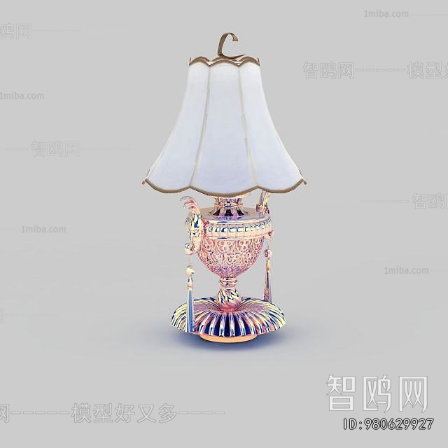 European Style Retro Style Table Lamp