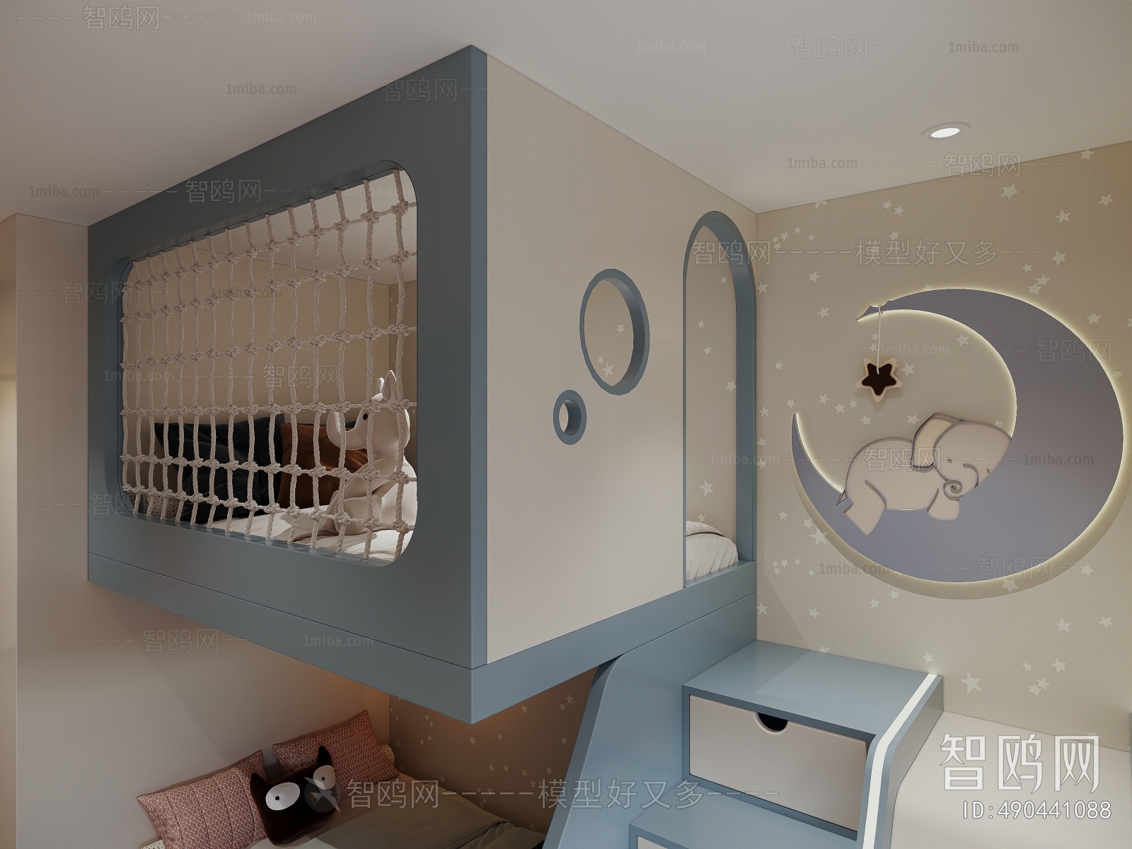 Modern Boy's Room And Son's Room