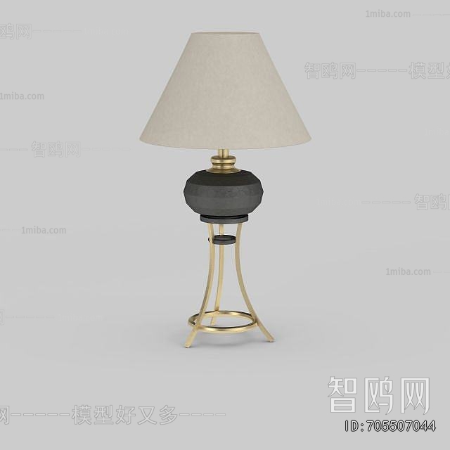 Simple European Style Table Lamp