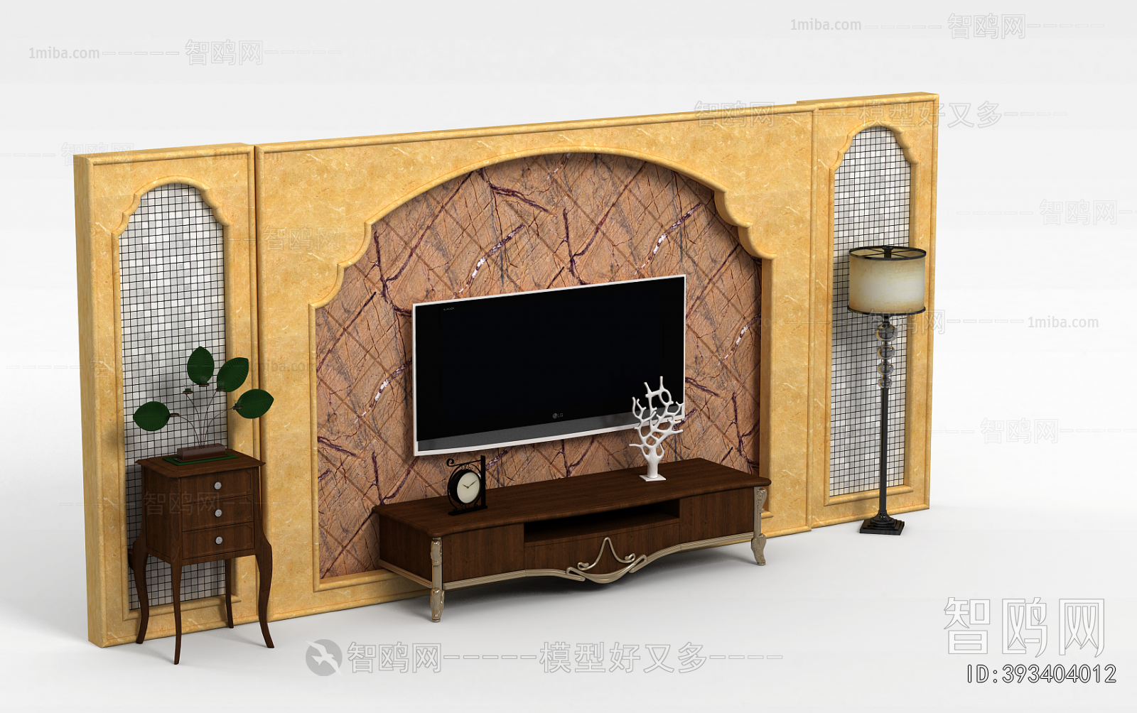 European Style TV Wall