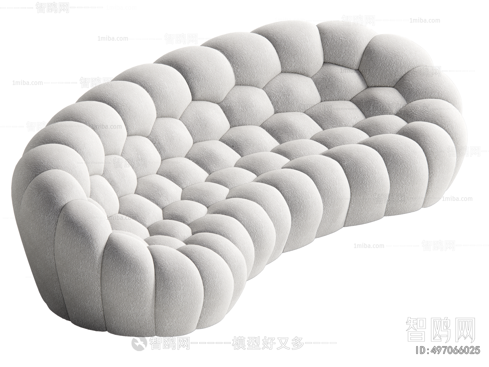 Modern Curved Sofa