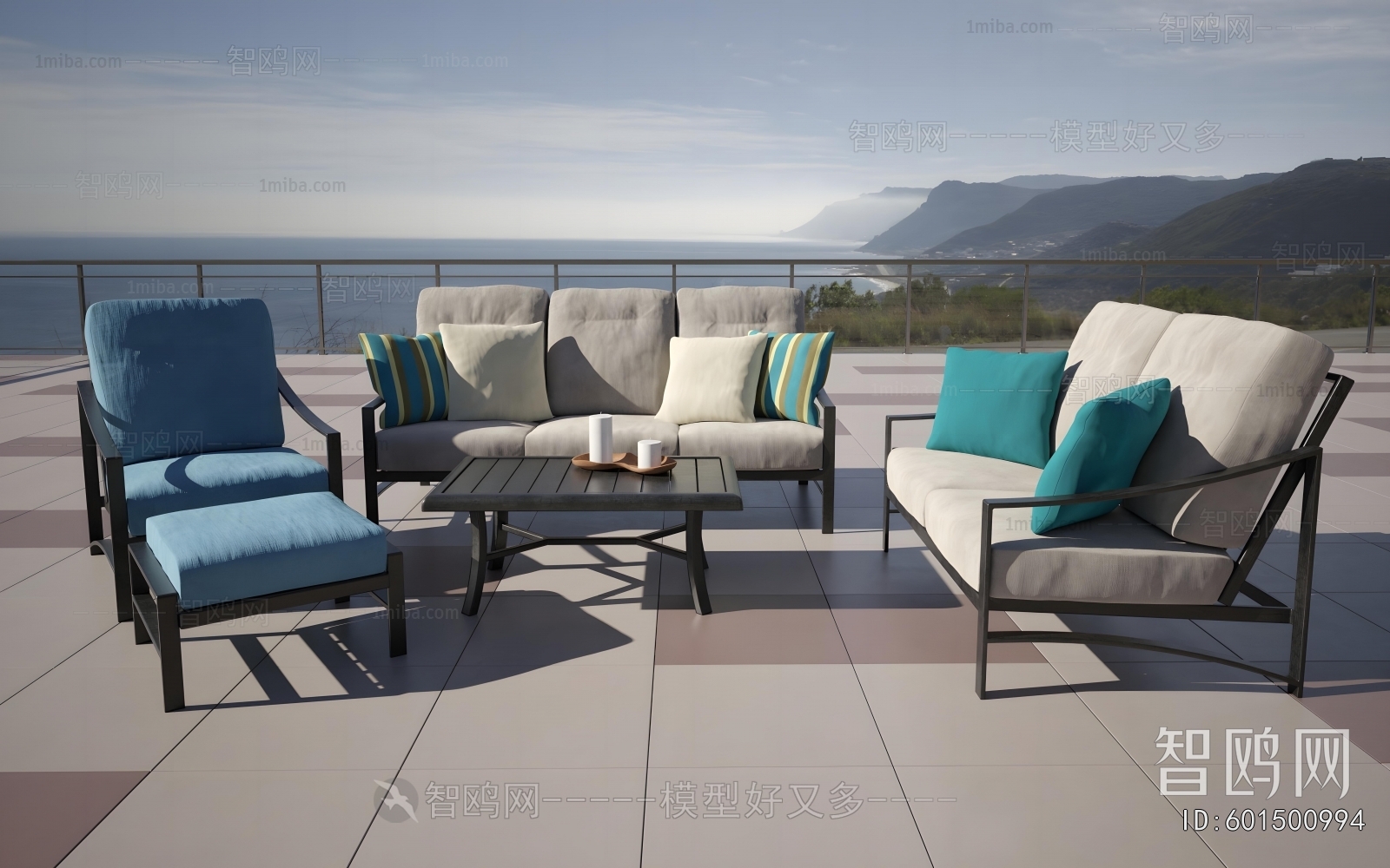 Modern Outdoor Sofa