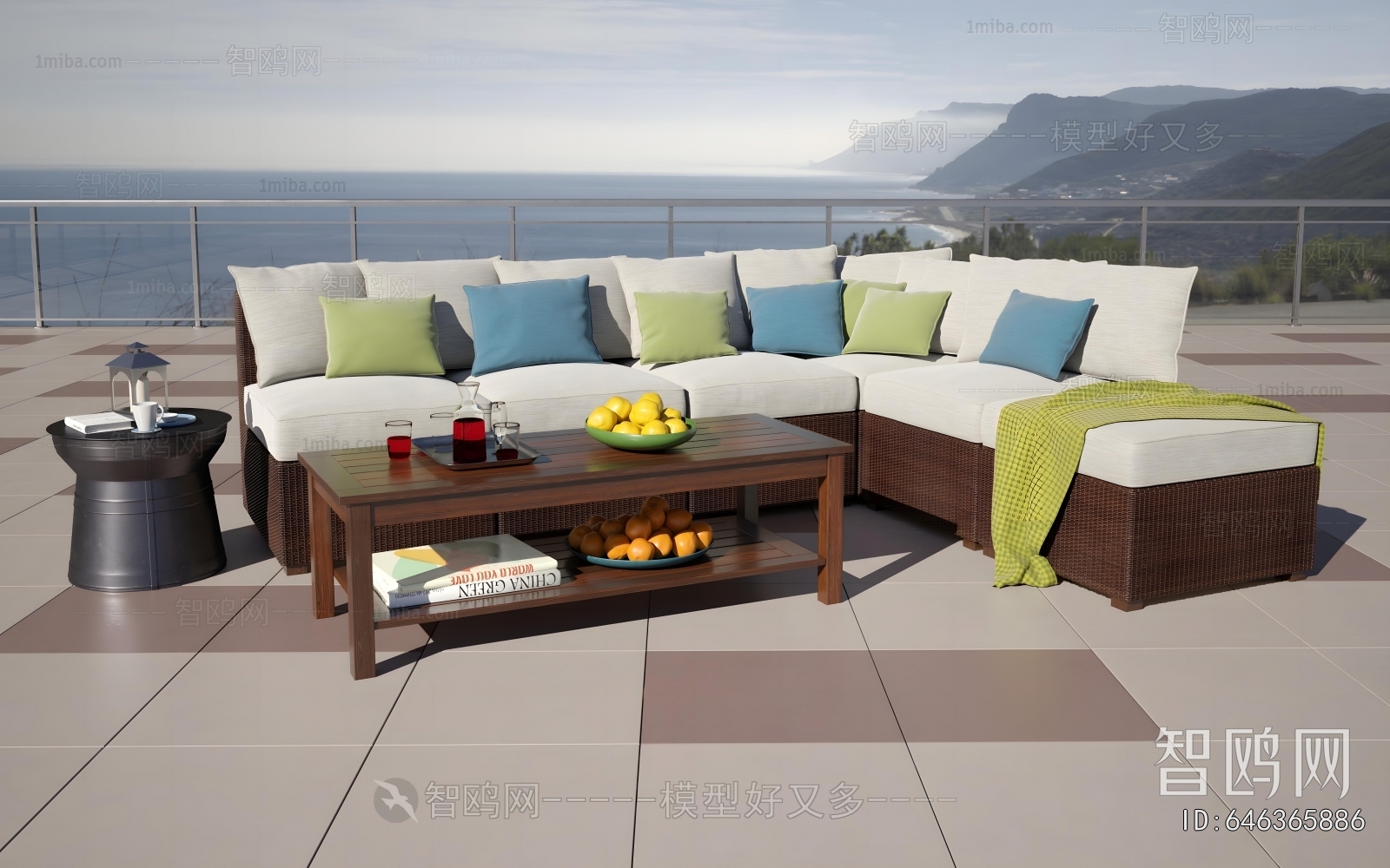 Modern Outdoor Sofa