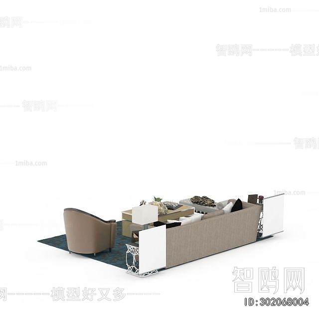 European Style Sofa Combination