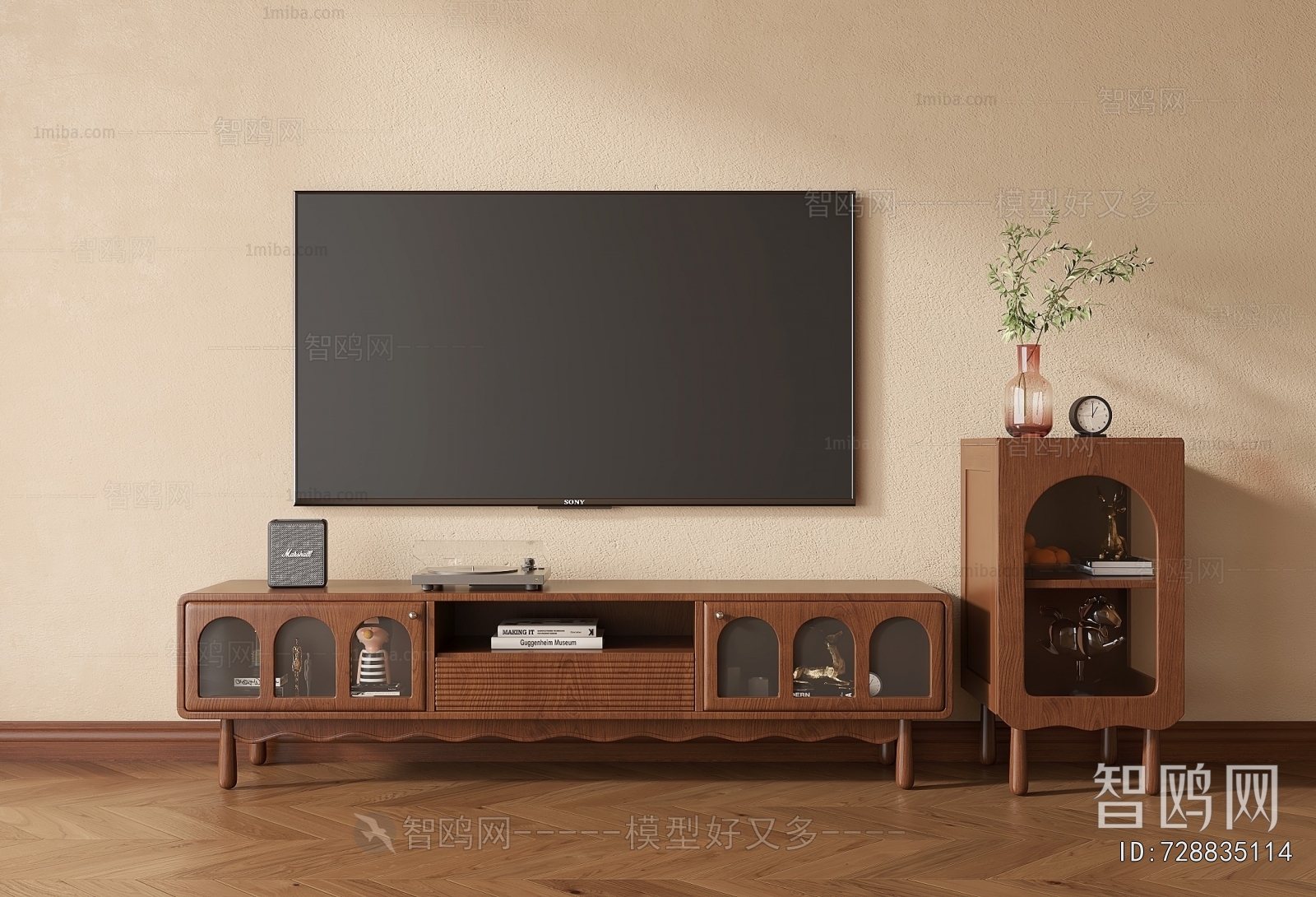 French Style TV Cabinet