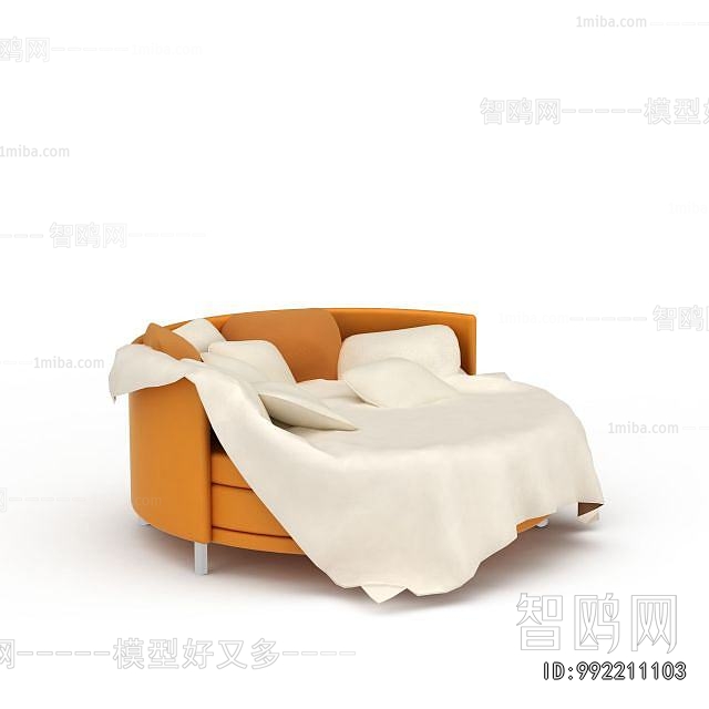 Modern Round Bed