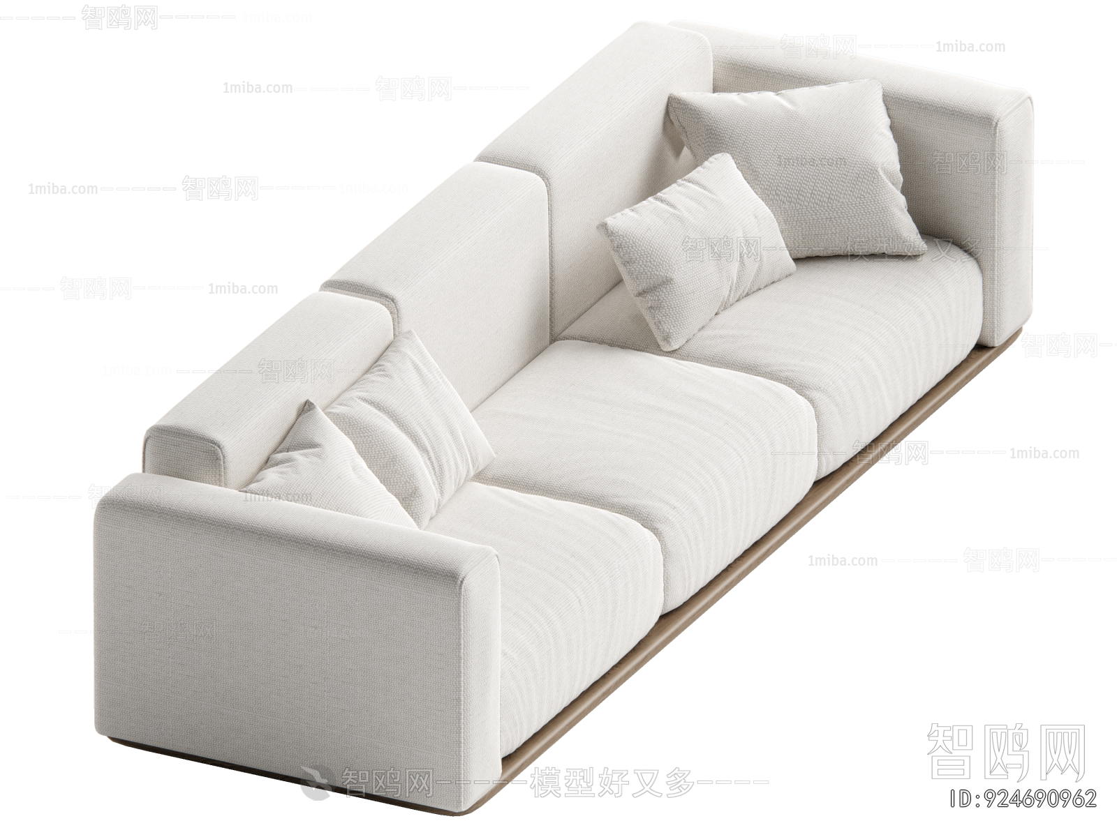 Modern Three-seat Sofa