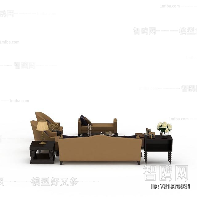 European Style Sofa Combination