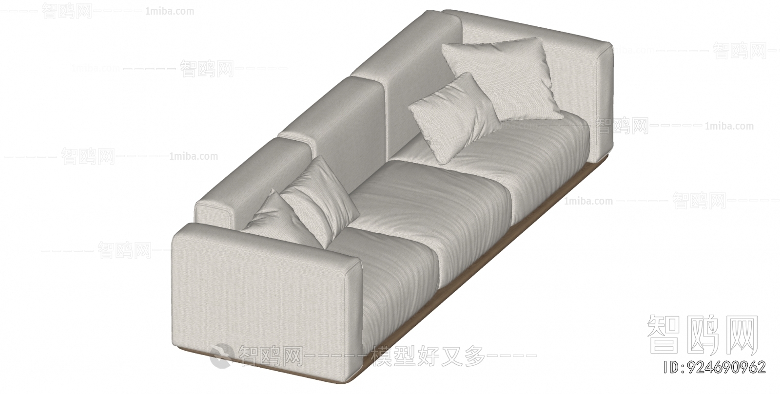 Modern Three-seat Sofa