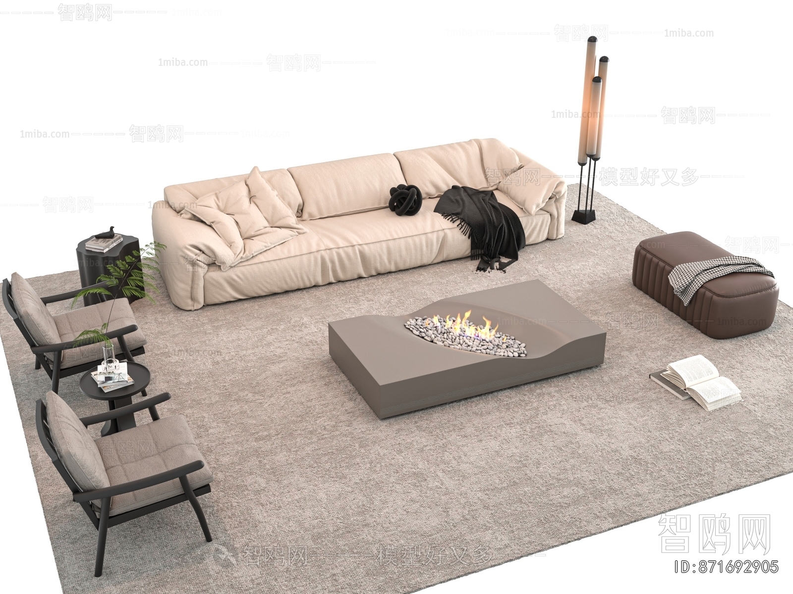 Modern Sofa Combination