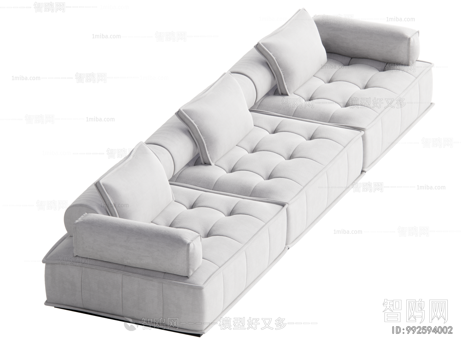 Modern Three-seat Sofa