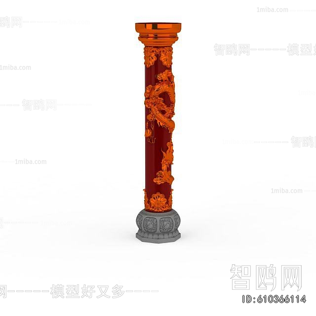 Chinese Style Column