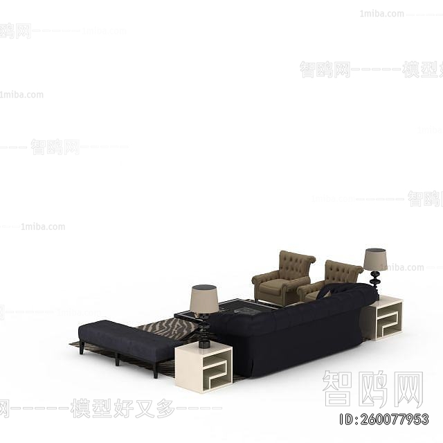 European Style Sofa Combination