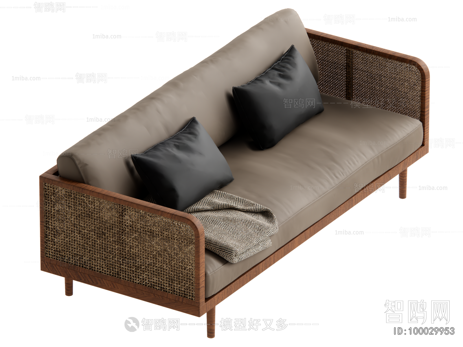 Wabi-sabi Style A Sofa For Two