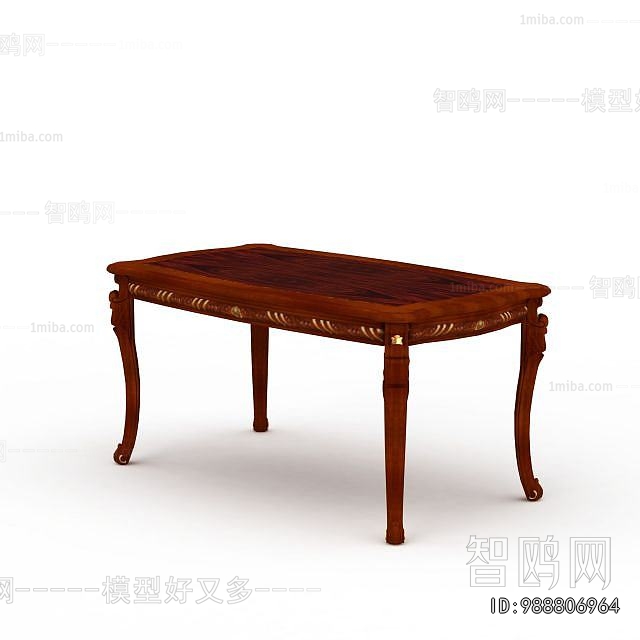 Simple European Style Dining Table