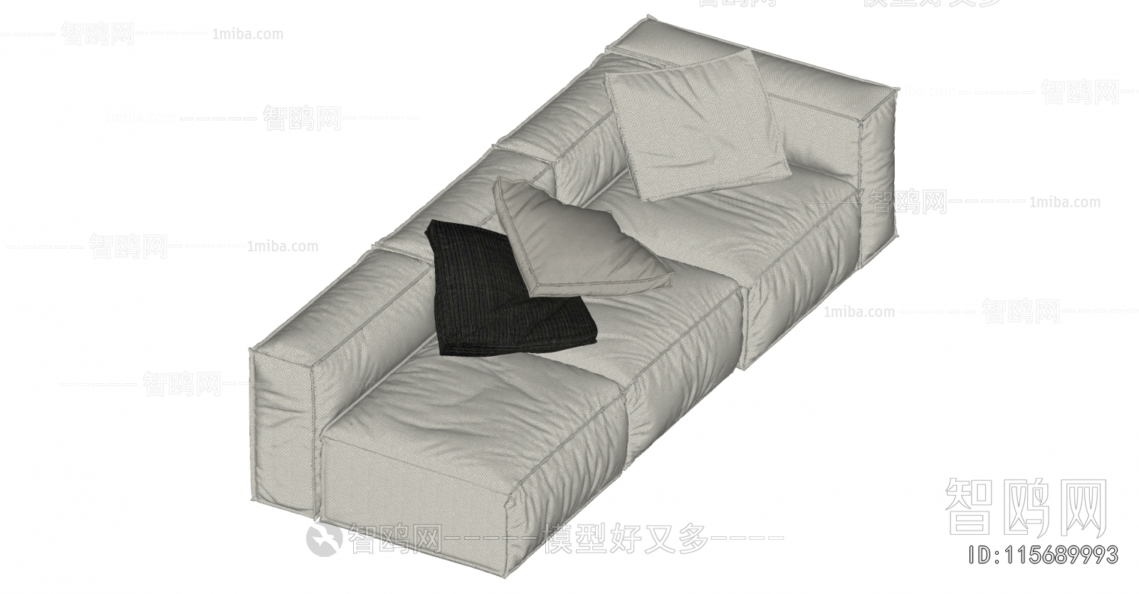 Modern Three-seat Sofa