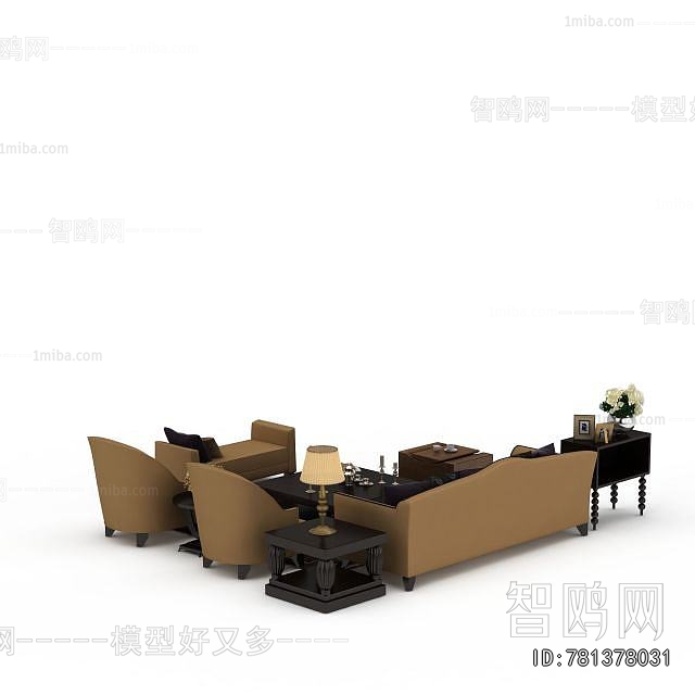 European Style Sofa Combination