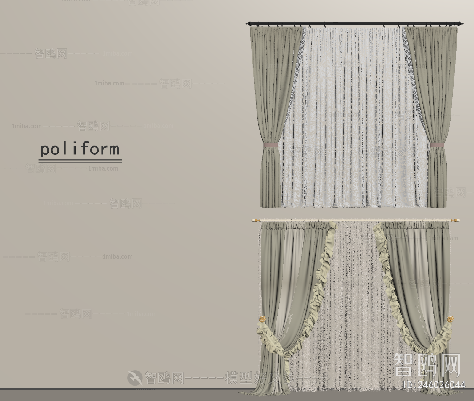 French Style The Curtain