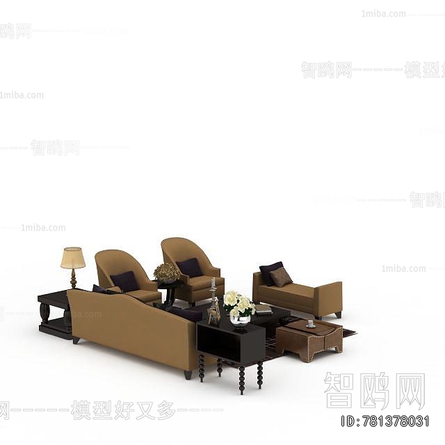 European Style Sofa Combination