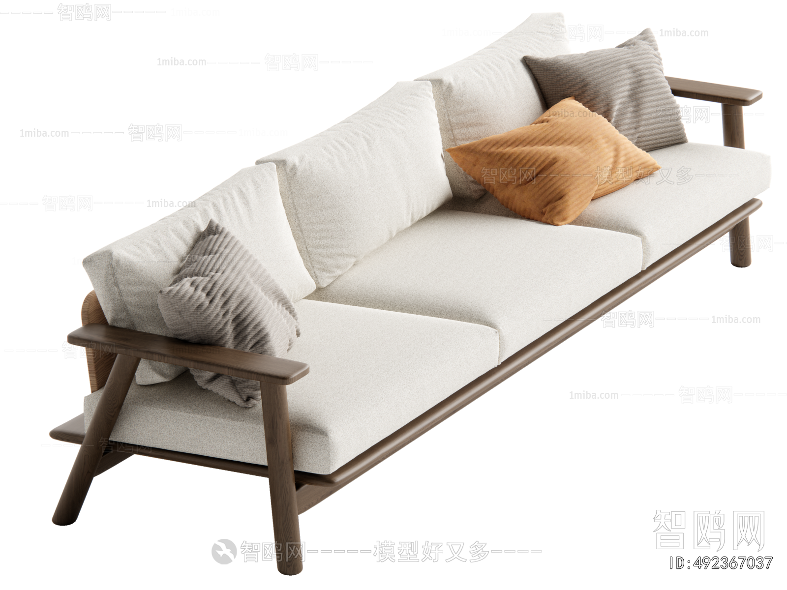 Modern Three-seat Sofa