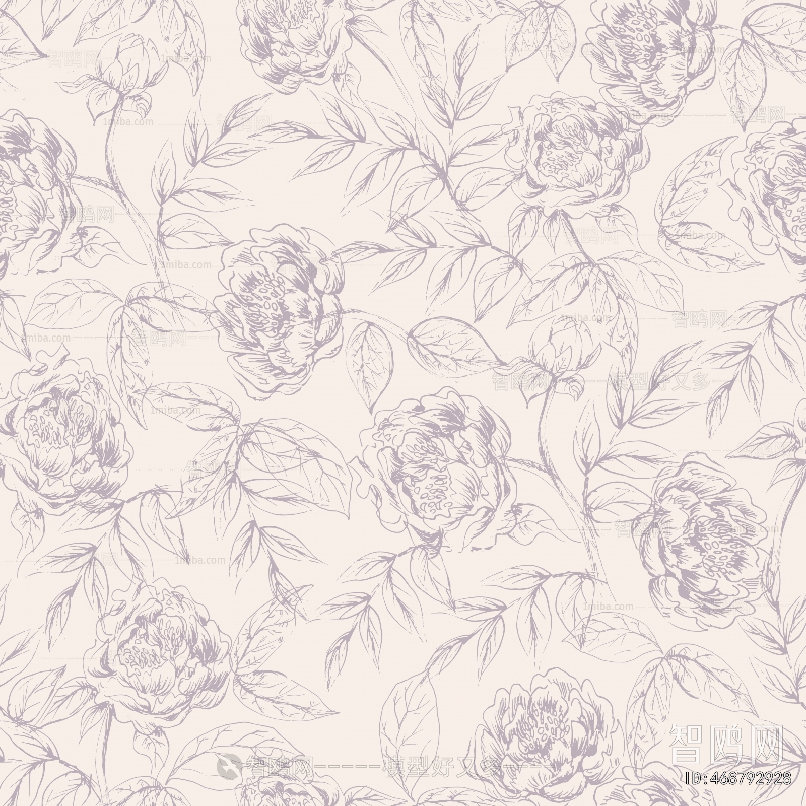 Animal And Plant Pattern Wallpaper