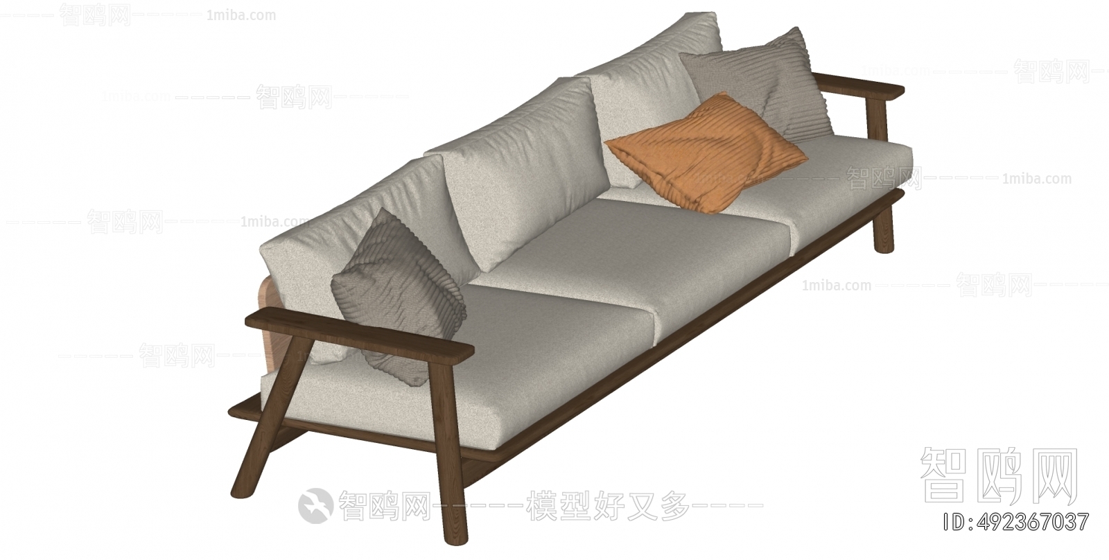 Modern Three-seat Sofa