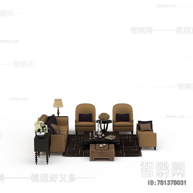 European Style Sofa Combination