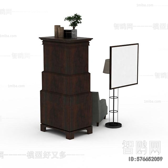 Simple European Style Single Sofa