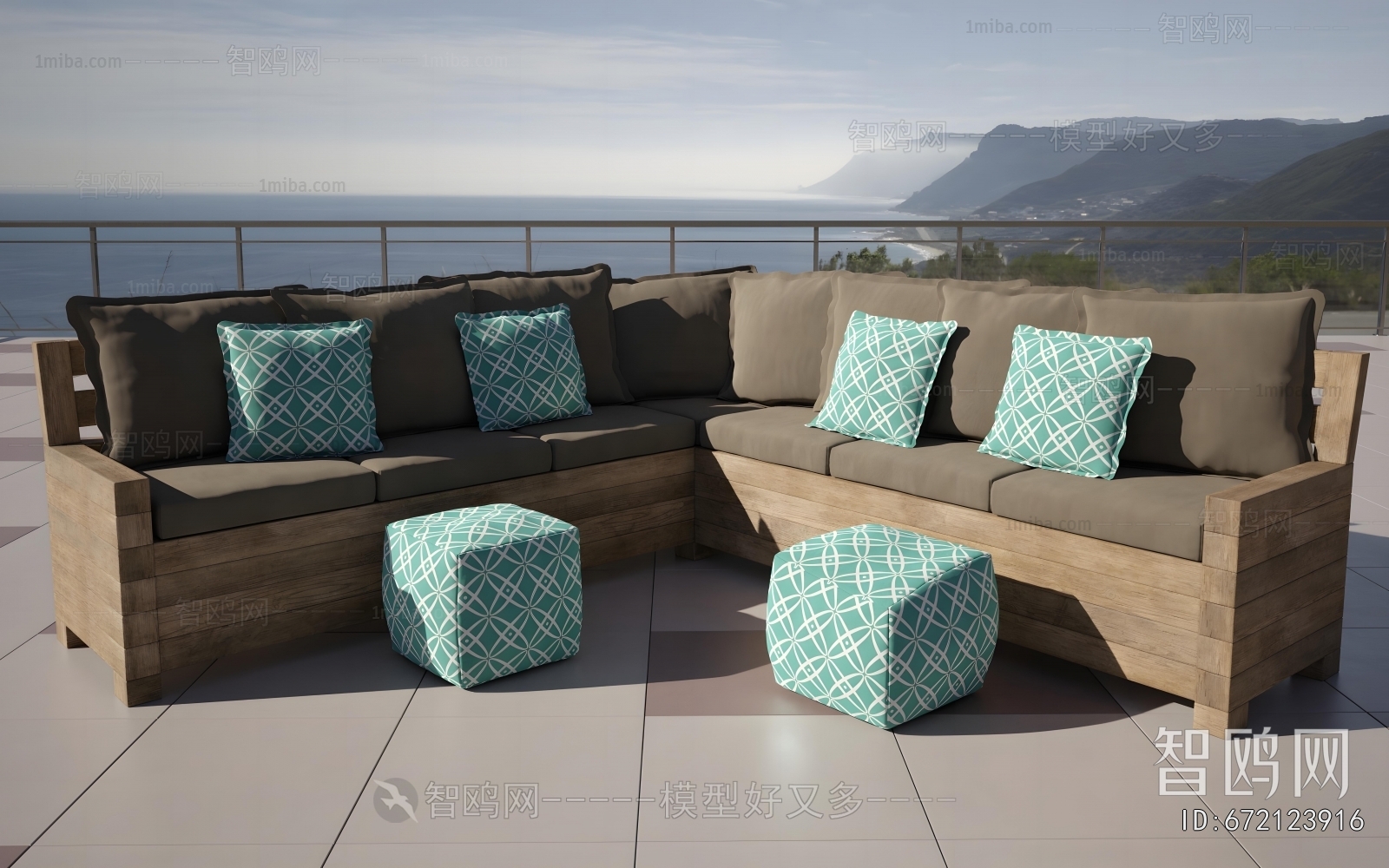 Modern Outdoor Sofa