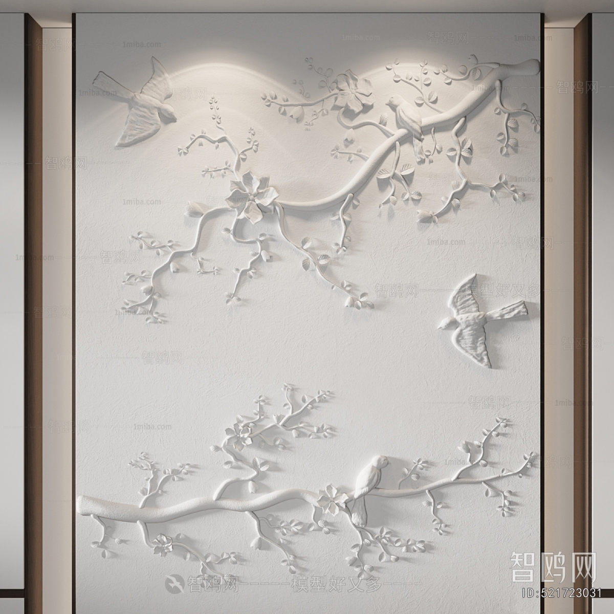 New Chinese Style TV Wall