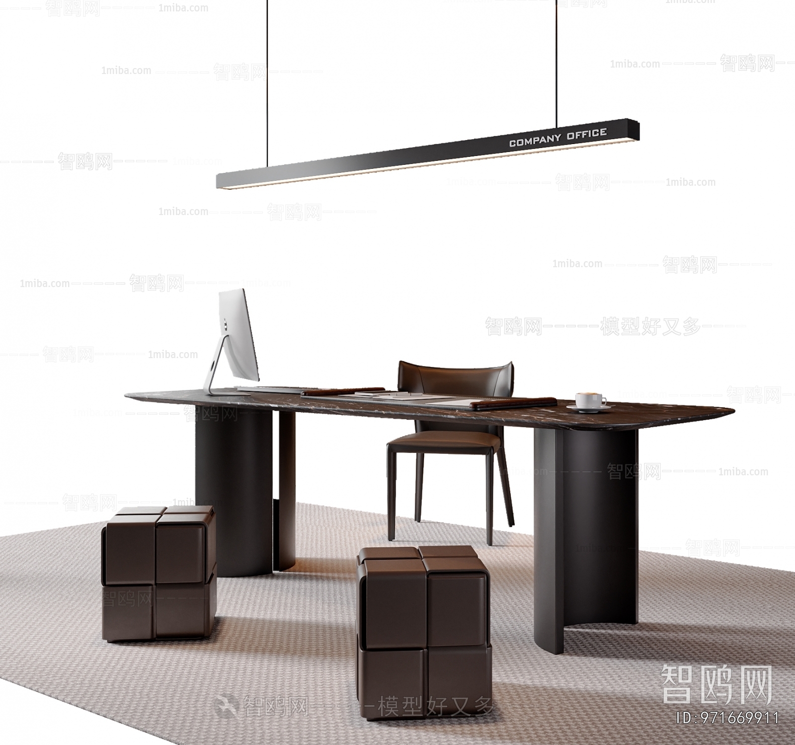 Modern Computer Desk And Chair