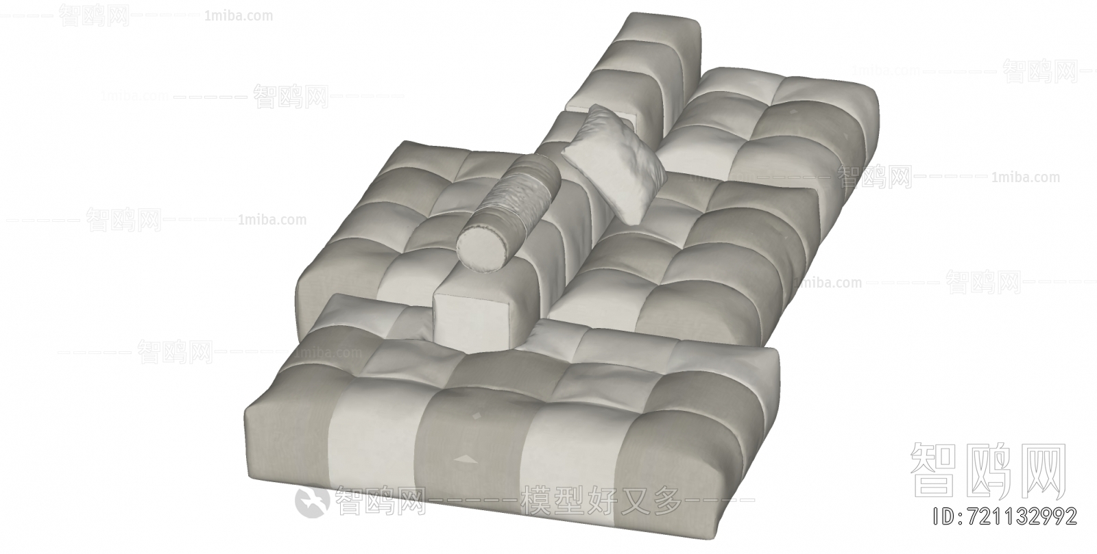 Modern Multi Person Sofa