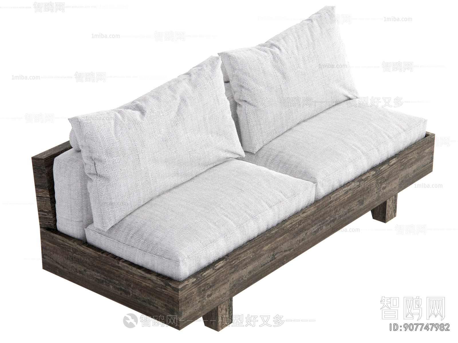 Wabi-sabi Style A Sofa For Two