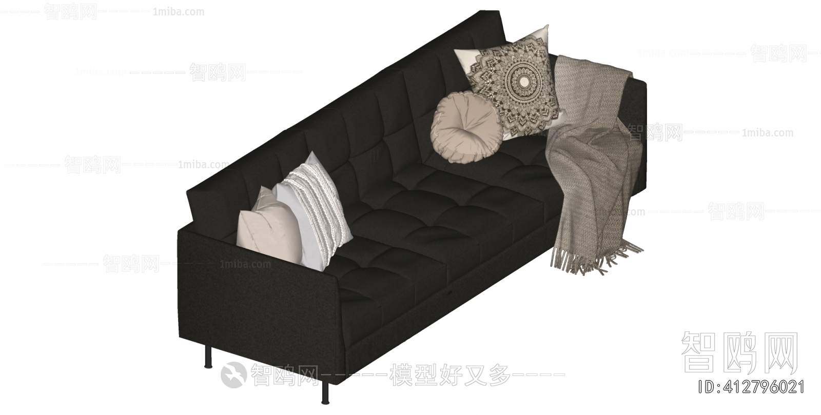 Modern Three-seat Sofa