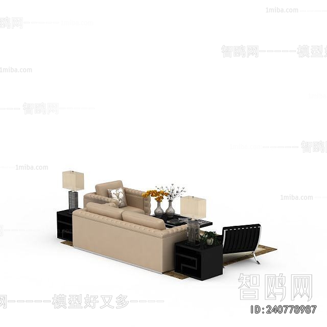 European Style Sofa Combination