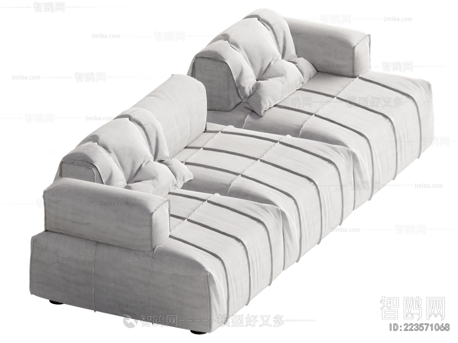 Modern Three-seat Sofa