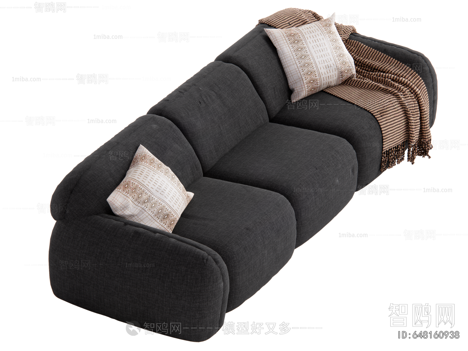 Modern Three-seat Sofa
