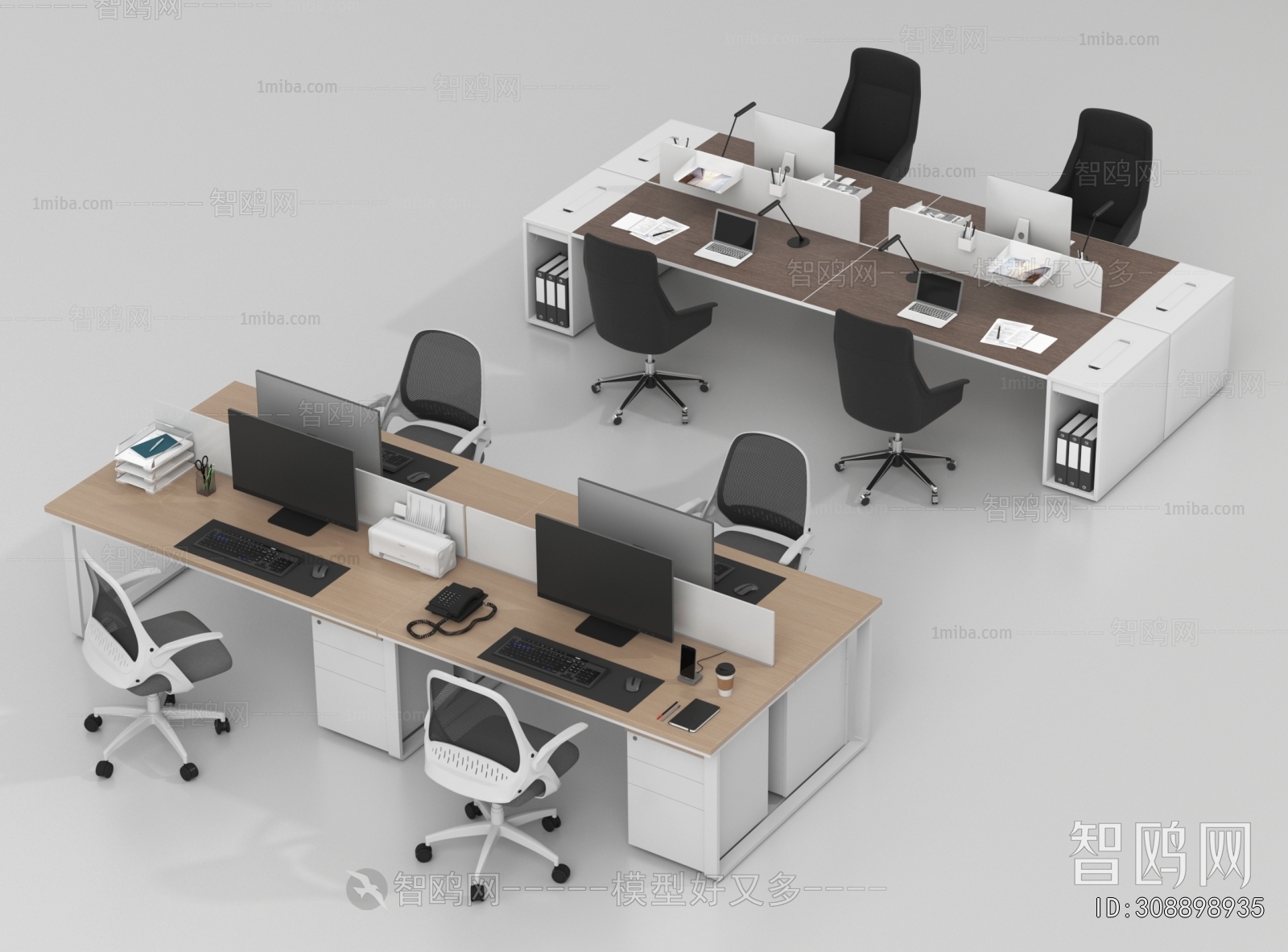 Modern Office Desk And Chair