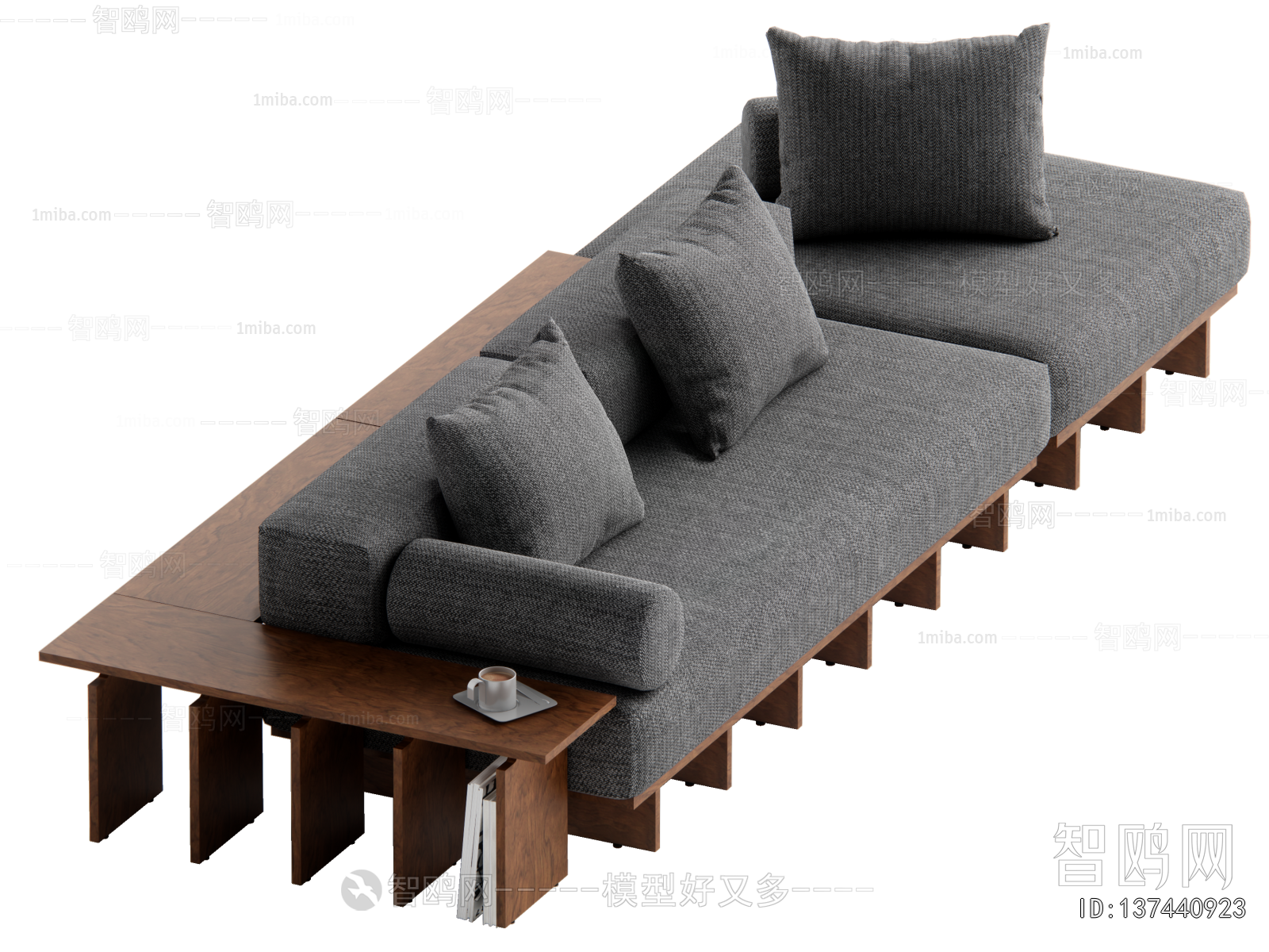 Modern Three-seat Sofa