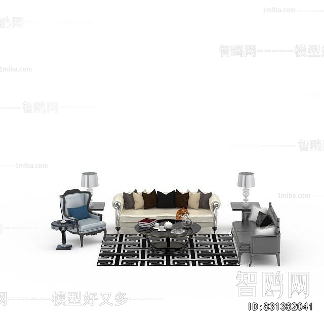 European Style Sofa Combination